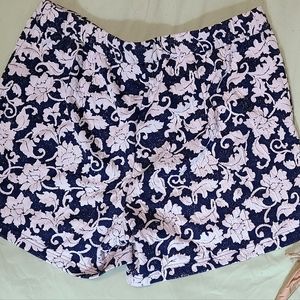 Cato's floral cotton shorts